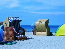 Der Strand auf der Insel Poel